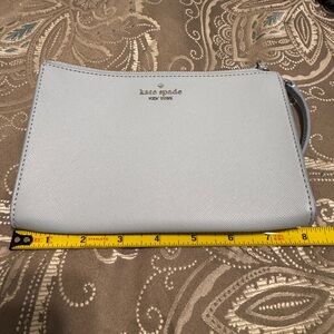 NWOT Kate Spade Sky Blue Clutch